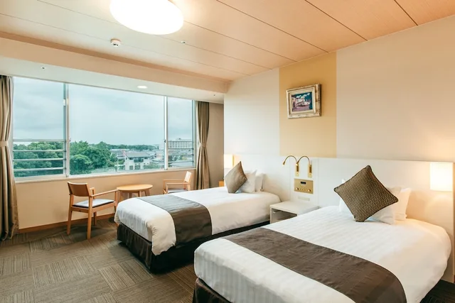 غرفة بسريرين منفصلين، Kamenoi Hotel Yanagawa (ex Kanpo no Yado Yanagawa) 1/3