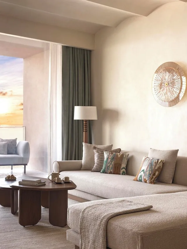 3 Bedrooms, Private, Reserve, Suite, Twin Beds, 2 King Beds, Sofa، Six Senses The Palm, Dubai 1/2