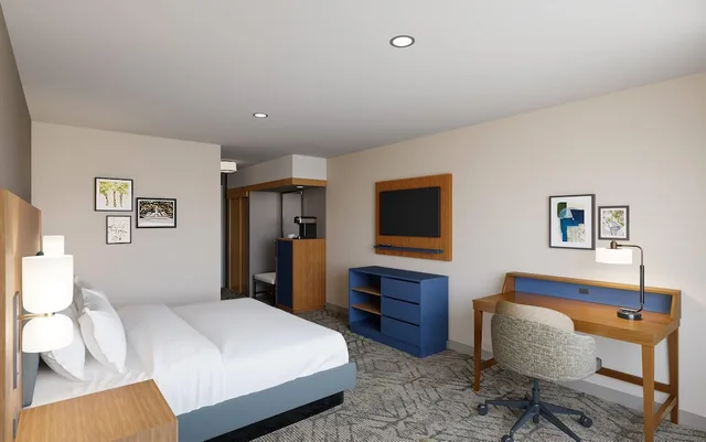 جناح بسرير كينج مع أريكة لذوي الإعاقة، Country Inn & Suites by Radisson, Amarillo Central 1/6