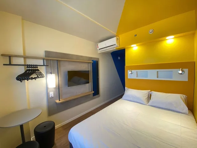 غرفة سوبيريور بسرير مزدوج بإطلالة على البحر، Ibis Budget Recife Jaboatao 1/10