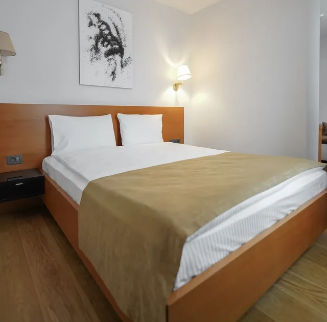 غرفة ديلوكس بسرير كينج مع أريكة، Misafir Suites 8 Istanbul. 5/10