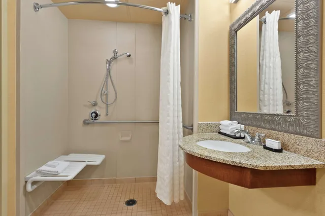 غرفة تنفيذية بسرير كينج لذوي الإعاقة، Embassy Suites by Hilton Huntsville 4/4