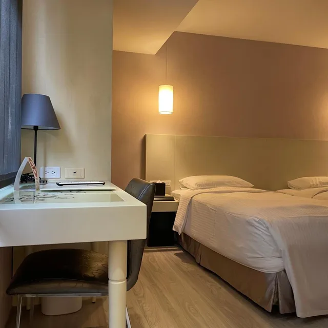 غرفة ديلوكس بسرير مزدوج أو سريرين منفصلين، Forward Hotel Taipei 6/10