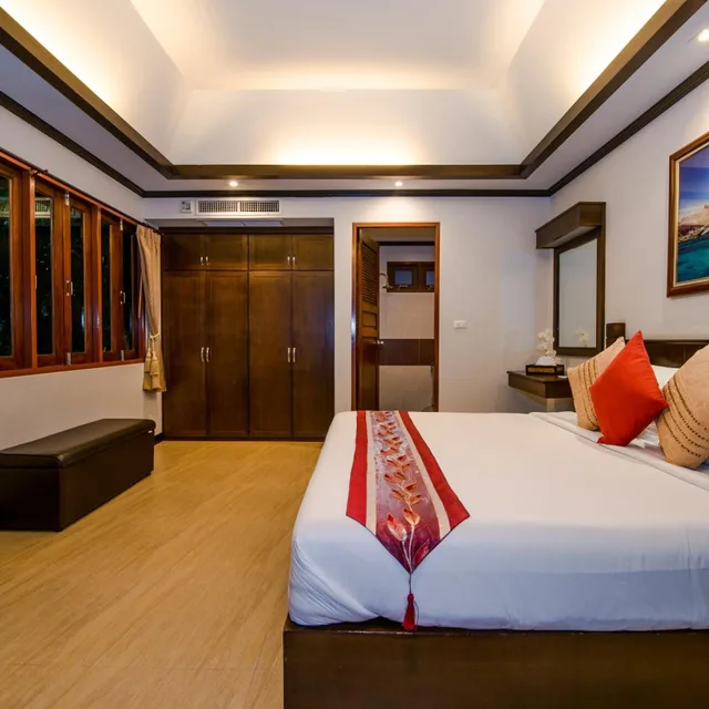 غرفة ديلوكس بسرير مزدوج، Paitan Villas Resort 8/10