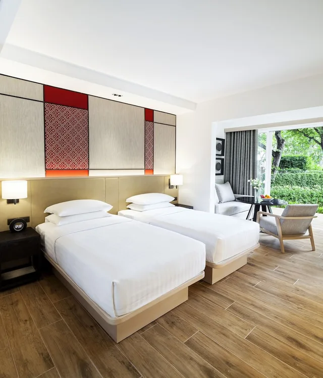 غرفة ديلوكس بسريرين منفصلين، Hyatt Regency Hua Hin 2/4