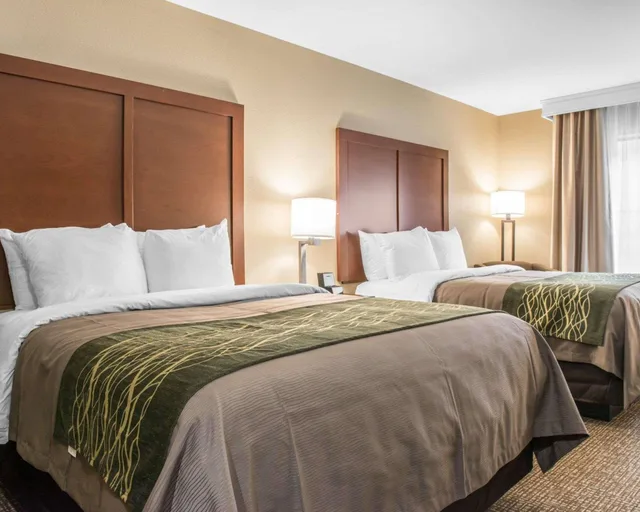 غرفة رباعية بسريرين كوين، Comfort Inn & Suites Pittsburgh South 2/3