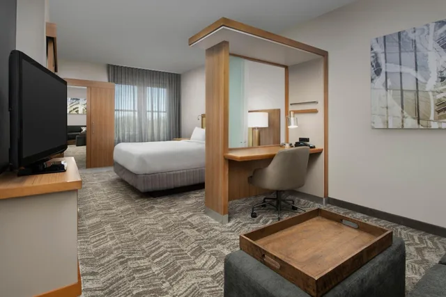 استوديو بسرير كينج مع سرير سحّاب إضافي، Springhill Suites By Marriott Tuscaloosa 3/3