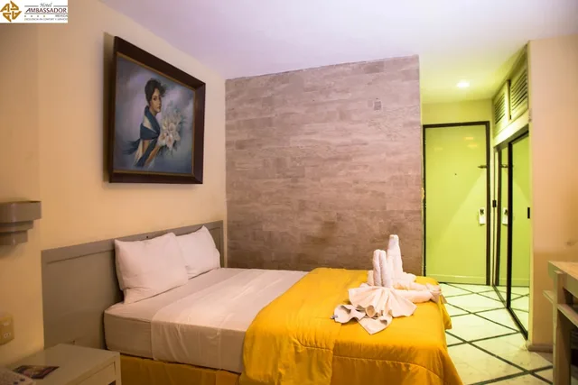 غرفة قياسية بسريرين مزدوجين، Hotel Ambassador Merida 6/10