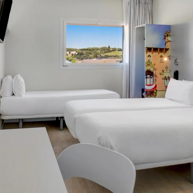 غرفة عائلية، B&B HOTEL Barcelona Granollers 6/8