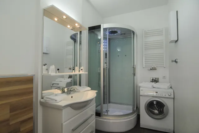شقة بزنس بسرير مزدوج مع أريكة، Petul Apart Hotel Am Ruhrbogen 4/4