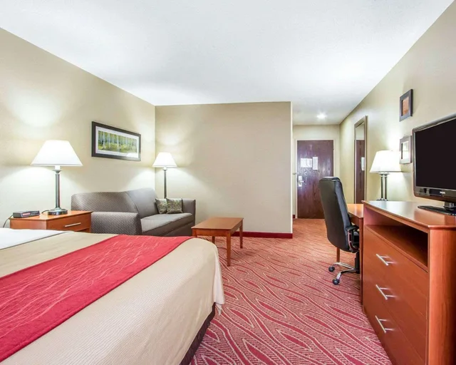 غرفة قياسية بسرير كينج، Comfort Inn Poplar Bluff North 2/3