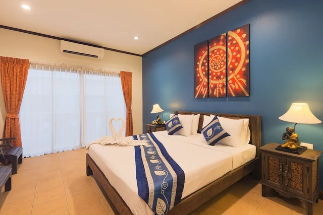 غرفة ديلوكس بسرير مزدوج أو سريرين منفصلين بشرفة، Seeka Boutique Resort 1/4