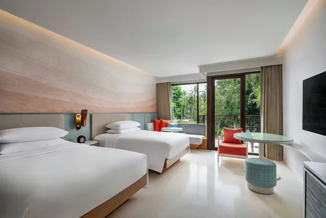 Room, 2 Double Beds, Lagoon View, Balcony، Renaissance Phuket Resort And Spa 2/8