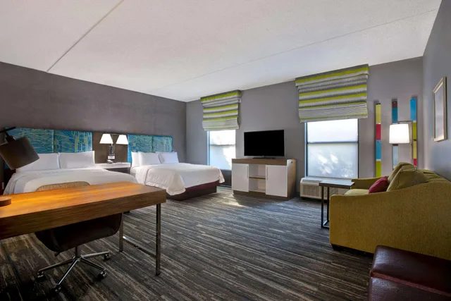 غرفة مزدوجة مزدوجة لذوي الإعاقة، Hampton Inn Memphis Olive Branch 3/4