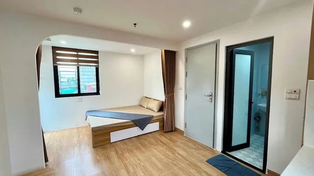 استوديو ديلوكس بسرير مزدوج بشرفة، Era Apartment Tam Da 1/7