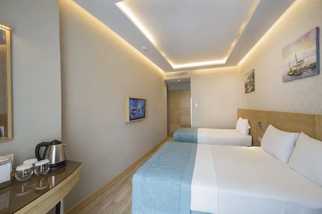 غرفة قياسية بسريرين منفصلين، The Meretto Hotel Laleli 1/5