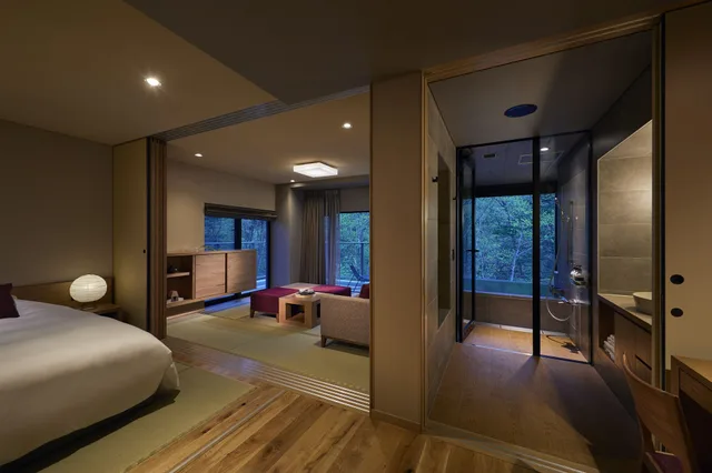 Japanese, Suite, Twin Beds, Private Hot Spring Bath, Balcony، Okujozankei Onsen Kasho Gyoen 1/1
