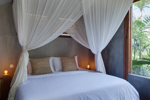 غرفة ديلوكس بسرير مزدوج، Zin Berawa Villas & Bungalows 1/6