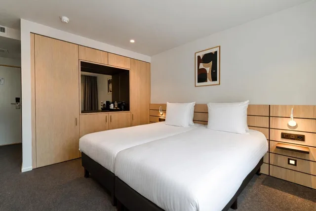 غرفة سوبيريور بسرير فردي، Hotel Le Bois de Bruges 4/10