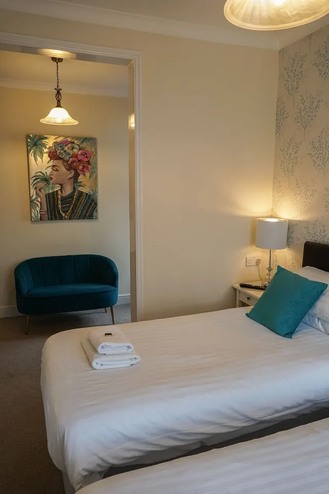 غرفة قياسية بسريرين منفصلين، The Sandpiper Guest House 2/2