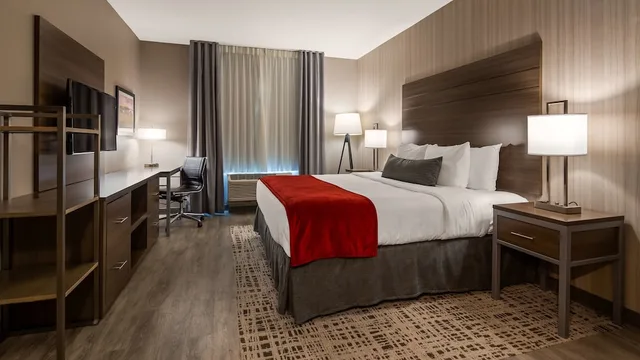 غرفة قياسية بسرير كينج لذوي الإعاقة، Best Western Plus At La Crescent Event Center 4/7