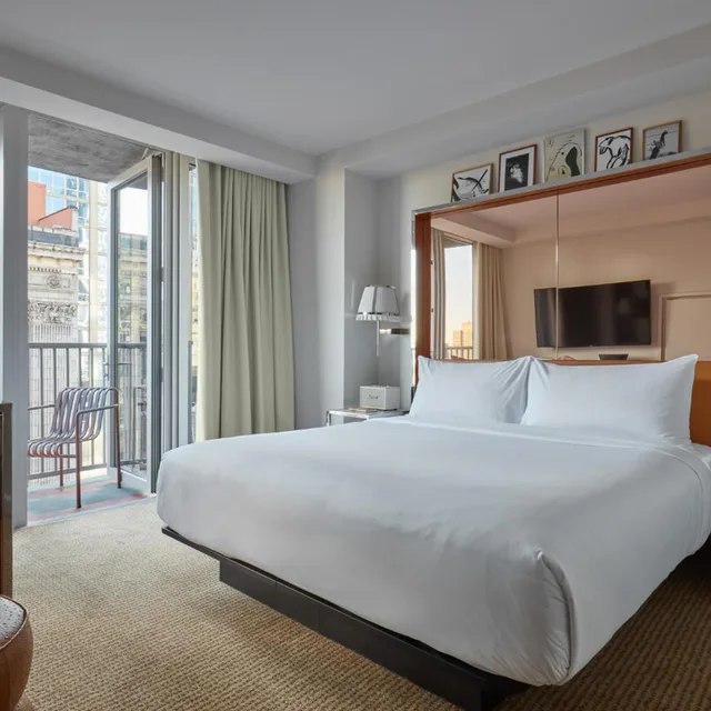 غرفة ديلوكس بسرير مزدوج أو سريرين منفصلين بشرفة، Hotel Park Ave 5/10