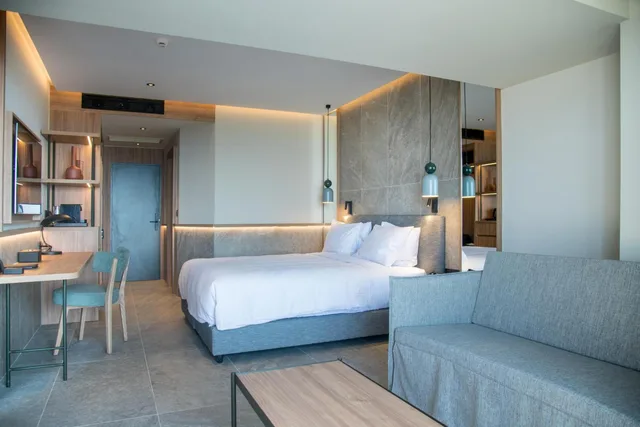 Petite, Suite, Garden View, Sofa، King Minos Retreat Resort and Spa 4/5