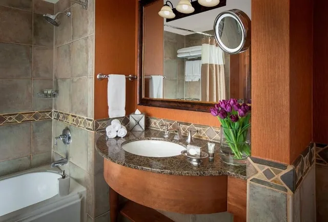 غرفة سيغنتشر بسرير كينج لذوي الإعاقة، Snake River Lodge And Spa 6/7
