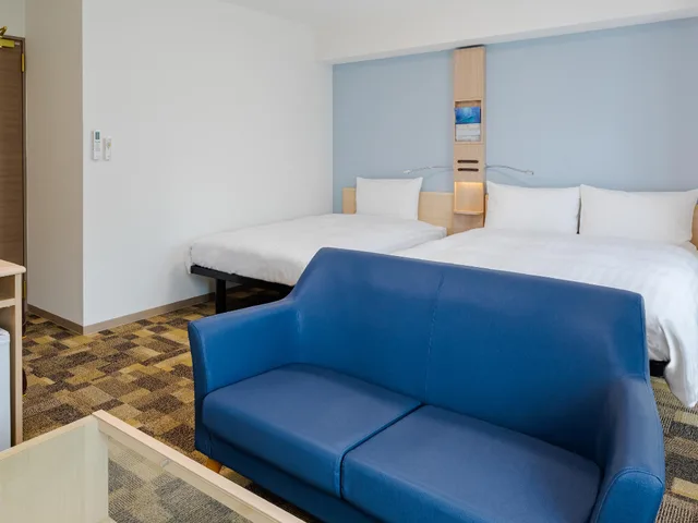 غرفة ديلوكس بسريرين منفصلين للمدخنين، Toyoko Inn Osaka Namba 2/2
