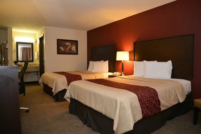 غرفة ديلوكس بسريرين كوين، Red Roof Inn Cookeville - Tennessee Tech 2/5