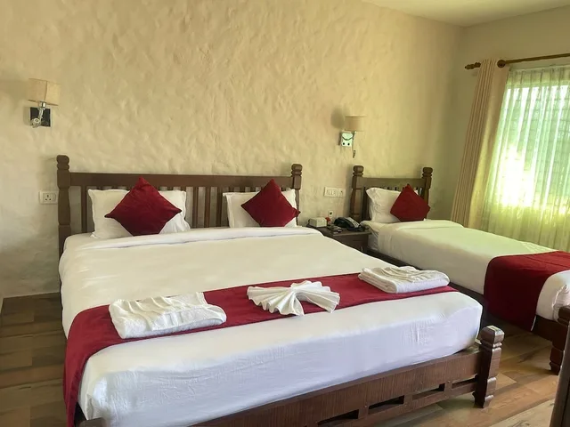 غرفة ديلوكس عائلية بسرير كوين وسرير فردي، The Culture Resort 2/10