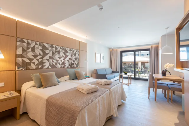 غرفة سوبيريور عائلية، Hipotels Barrosa Park 1/2
