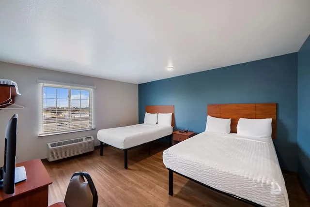 غرفة قياسية بسريرين مزدوجين، WoodSpring Suites Fort Worth Fossil Creek 2/7