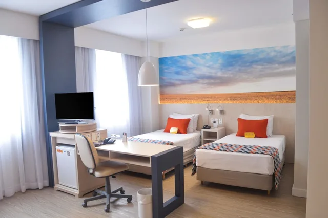 غرفة سوبيريور بسريرين منفصلين، Comfort Suites Alphaville 5/9