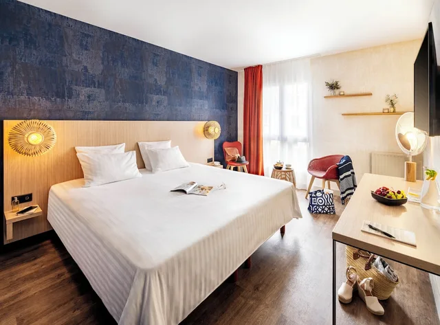 غرفة قياسية بسرير مزدوج، Hotel Valdys L Escale Marine 1/2
