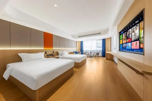 غرفة ديلوكس بسريرين مزدوجين، Days Inn by Wyndham Kunming Panlong 1/4