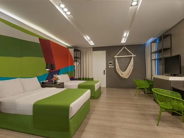 غرفة بريميير تنفيذية بسريرين كوين، Boracay Uptown 2/2