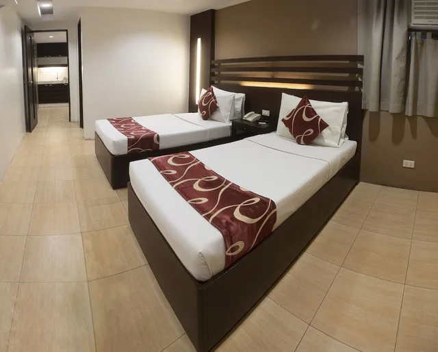 غرفة سوبيريور بسريرين منفصلين بغرفة نوم واحدة، Acl Suites 2/4