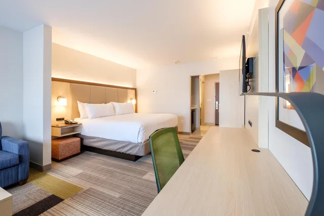 جناح بسرير كينج مع أريكة لذوي الإعاقة، Holiday Inn Express And Suites Eagan Minneapolis Area 1/2