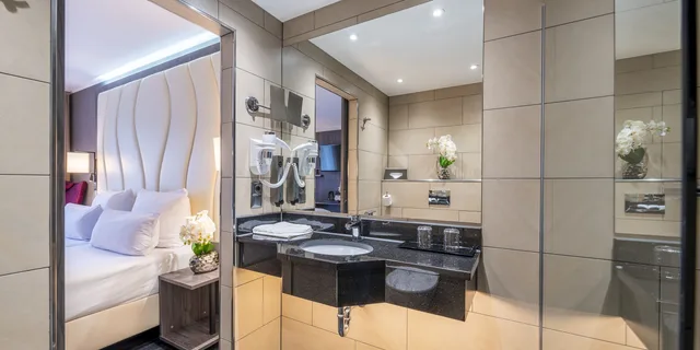 غرفة قياسية بسرير مزدوج، PLAZA Residence Stuttgart-Ditzingen 3/3
