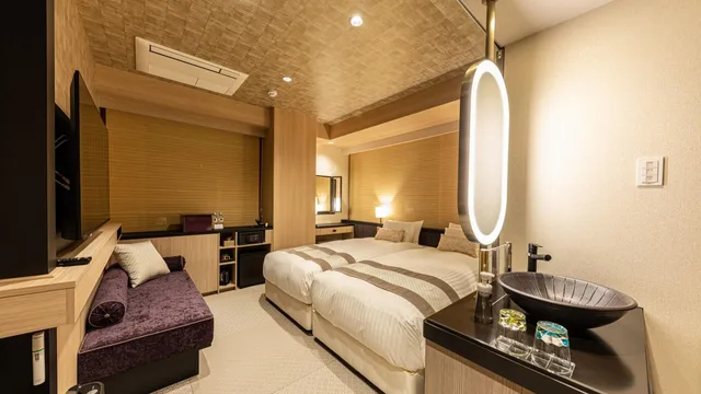 Hollywood, Deluxe, Twin Beds, Main Building، Hotel Musse Kyoto Shijo Kawaramachi Meitetsu 1/1