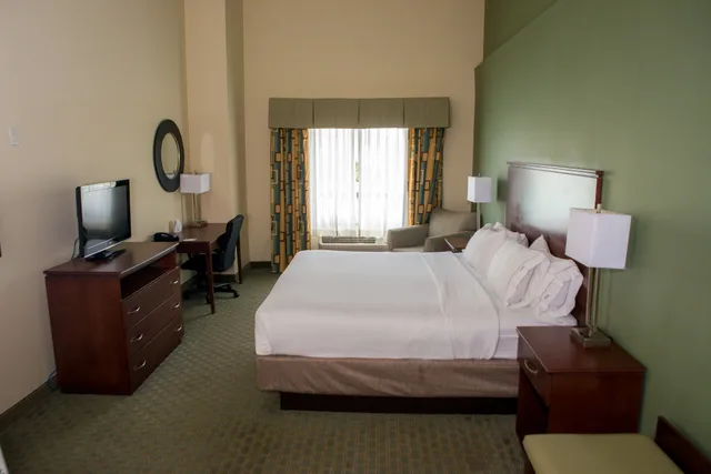 جناح بسرير كينج بغرفة نوم واحدة مع أريكة، Holiday Inn Express and Suites Cocoa 9/10