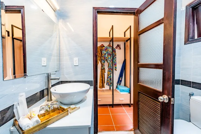 شقة سكنية بسرير كينج بإطلالة على الحديقة مع أريكة، Hula Hula Beachfront Phu Quoc 10/10