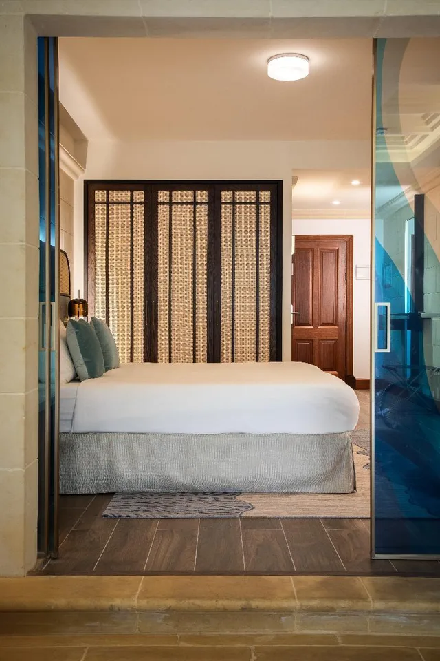 جناح ديلوكس بسرير كينج مع أريكة، Kempinski Hotel San Lawrenz Gozo 3/3