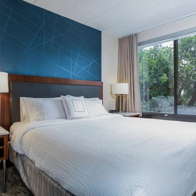 جناح بسرير كينج مع سرير سحّاب إضافي مع أريكة، SpringHill Suites Austin The Domain Area 1/4