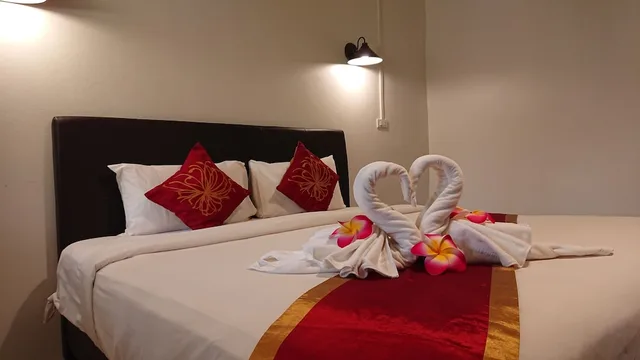 غرفة بسرير كينج بإطلالة على الحديقة، The Krabi Forest Homestay 6/10