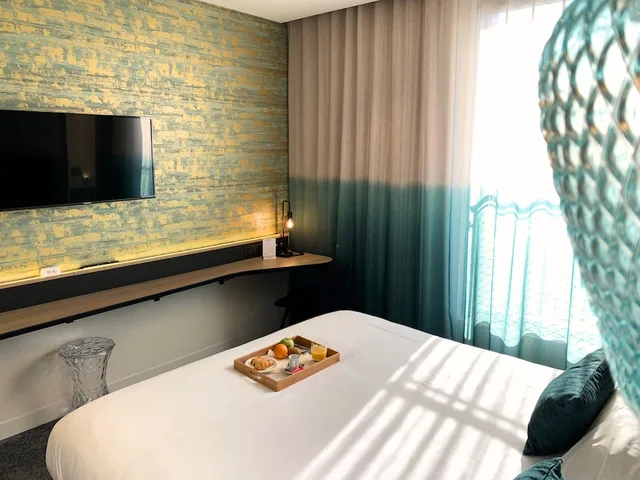 غرفة مريحة بسرير كوين، Hotel Ker Lann Aeroport 5/8
