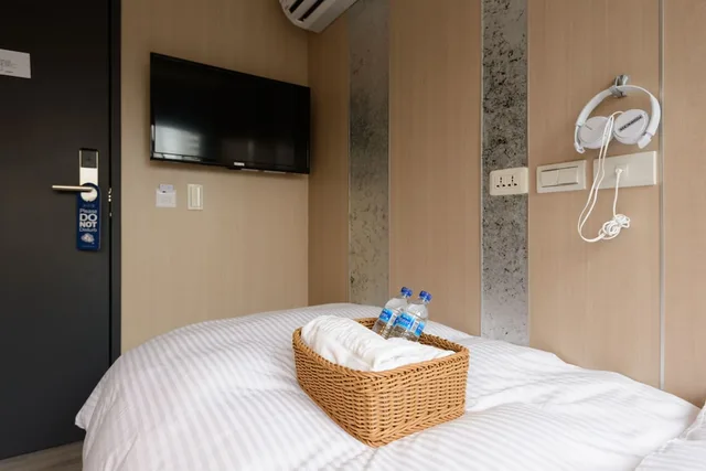 غرفة مفردة بحمام مشترك، Poshpacker Hotel 9/9