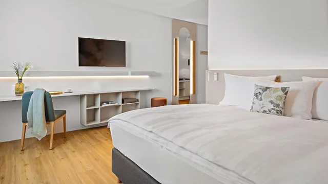 جناح عائلي بسرير كينج وسريرين منفصلين، Hey Lou Hotel Karlsruhe Messe 2/7