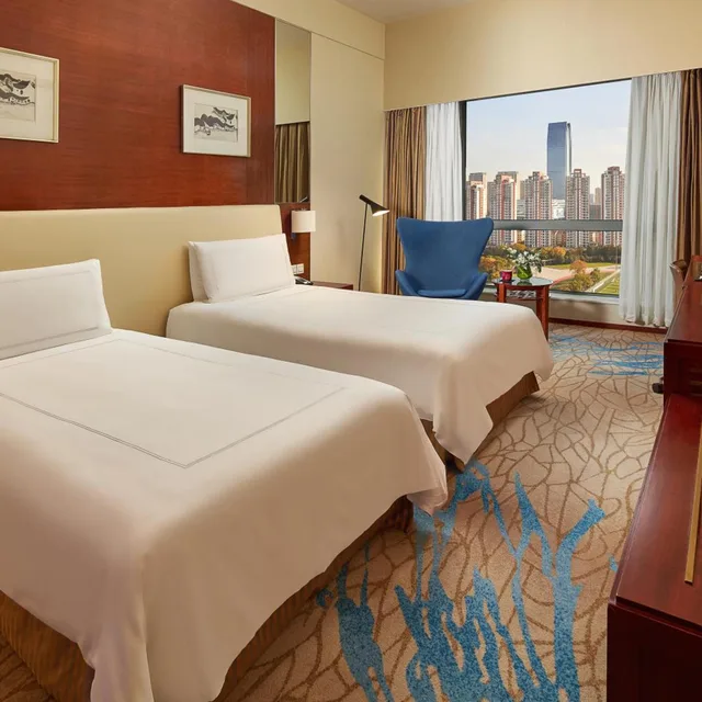 غرفة ركنية بسرير فردي، Paradox Kunshan Hotel 1/4